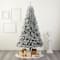 8ft. Unlit Flocked West Virginia Fir Artificial Christmas Tree
